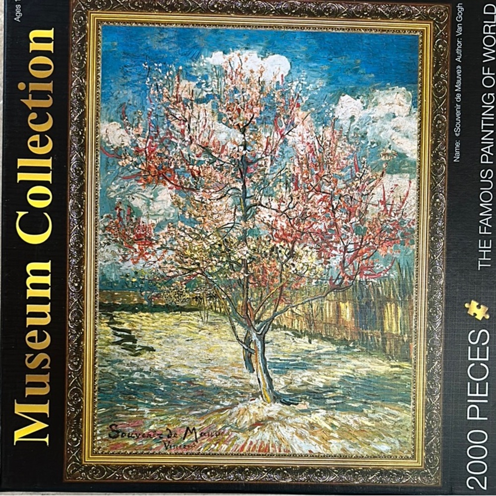 Museum Collection 2000 Piece Puzzle “Souvenir de Mauve” by Van Gogh